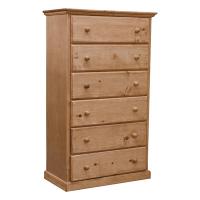 6 Drawer Pine Chest