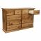 Pine 10 Drawer Dresser