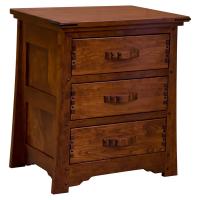 Greene & Greene Cloud Lift 3-Drawer Nightstand