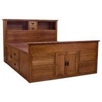 Amish Mission Chest Bed