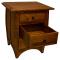 Amish Traditional Hillsdale 3-Drawer Nightstand