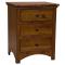 24" Amish Traditional Buck 3-Drawer Nightstand