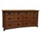 Amish Craftsman 7-Drawer Dresser