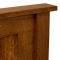 Amish Mission Low-Footboard Panel Bed