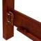 Low Footboard Panel Bed- Cherry Wood