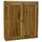 38" Amish Brown Maple Custom Wall Cabinet