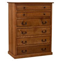 Mission Chest w/ Jewelry Drawers