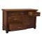 Rustic Timber 7 Drawer Dresser