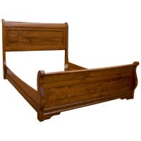 Amish Traditional Lux Sleigh Bed