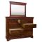 Amish Traditional Lux 9-Drawer Dresser w/ Mirror