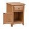 18" Folks One Drawer One Door Pine Night Stand