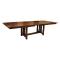 Amish Mission Bungalow Dining Table w/ 4-Leaves