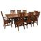 Amish Mission Bungalow Dining Set-6 w/ 4-Leaves