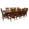 Amish Mission Bungalow Dining Set-6 w/ 4-Leaves