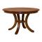 Carlyl 48" Round Dining Table W/ 3 Leaves