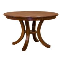 Carlyl 48" Round Dining Table W/ 3 Leaves
