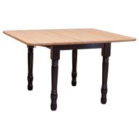 Two Tone Drop Leaf Table