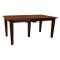 38" x 66" Amish Frontier Dining Table w/ 4-Leaves