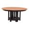 60" Round Amish Greene & Greene Table w/ 6-Leaves