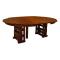 60" Round Greene & Greene Table w/ 6-Leaves