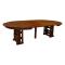 60" Round Greene & Greene Table w/ 6-Leaves