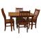 30" x 48" Amish Harvest Shaker Dining Set 2