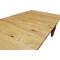 44" x 96"Traditional Harvest Table w/ leaves