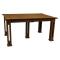 42" x 60" Amish Parker Table w/ 4-Leaves