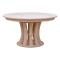 Amish 54" Round Dining Table w/ Spoke Base