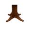 Amish 36" Round Oak Dining Table