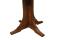 Mission 36" Round Dining Table W/ leaf