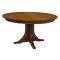 Mission 54" Round Dining Table w/ 3-Leaves