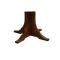 Amish Mission 60" Round Dining table with Leaf