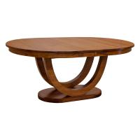 72" Oval Dining Table w/ 3 Leaves