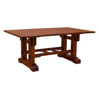 Greene & Greene Style Trestle Table