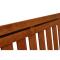 Amish Lilac Side Bench w/ Aspen In-Lay