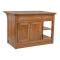 Mission Kitchen Island with Tile Top