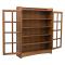 Mission Bookcase w/ Glass Doors