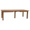 42" Amish Mission Dining Table w/ 4-Leaves