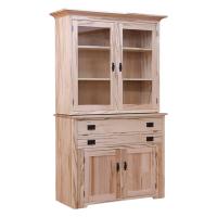 Table Hutch - Wormy Maple