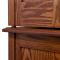 Traditional China Cabinet- Red Oak