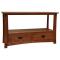 50" x 30" Amish Craftsman Open TV Stand