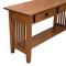 48" Amish Mission 2-Drawer Sofa Table
