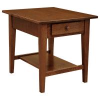 22" x 26" Amish Mission Shaker End Table