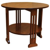 30" Round Amish Mission Coffee Table