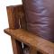 Amish Mission Sofa -Leather/Fabric