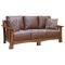 Amish Mission Sofa -Leather/Fabric