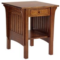 22" Amish End Table w/ Drawer