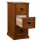Amish Mission 3-Drawer File Cabinet, Red Oak