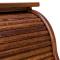 44" Roll Top Mission Desk - Red Oak